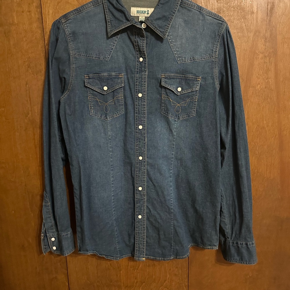 Rockin’ C Women’s Denim Shirt S